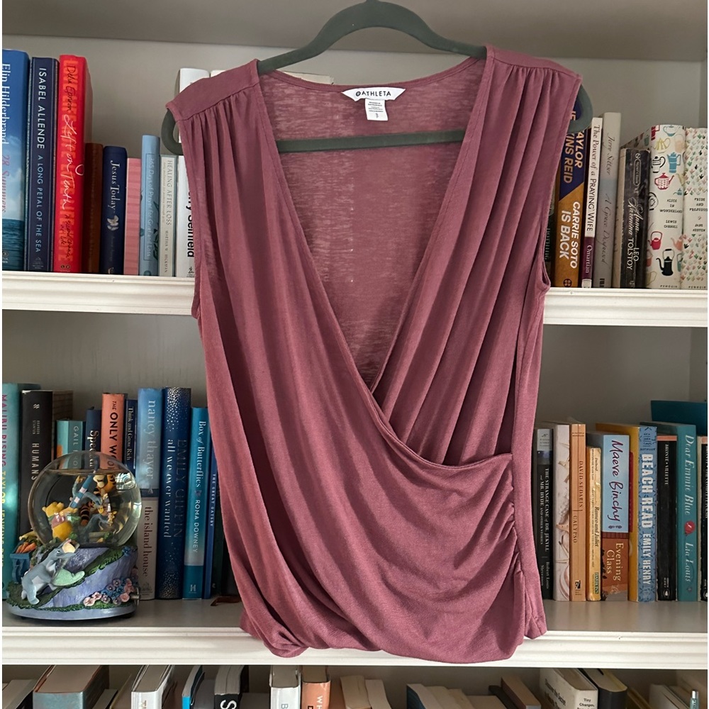 Athleta || Tank Top || Sz S || Maroon